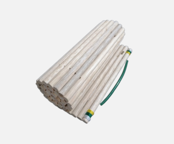 Esterilla de Percusión Folclórica – 45 Varillas de Cedro Blanco