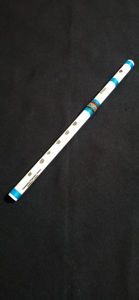 Flauta Traversa Artesanal en PVC – Afinada en Sol (G), 440 Hz