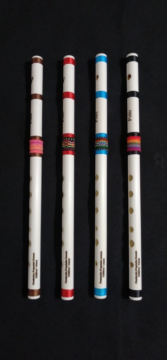 Flauta Traversa Artesanal en PVC – Afinada en Sol (G), 440 Hz